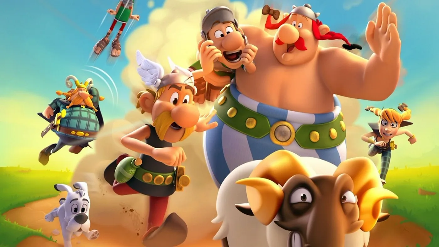 Asterix, Obelix and Dogmatix from the Asterix & Obelix video game, scored by Santiago Bianchi