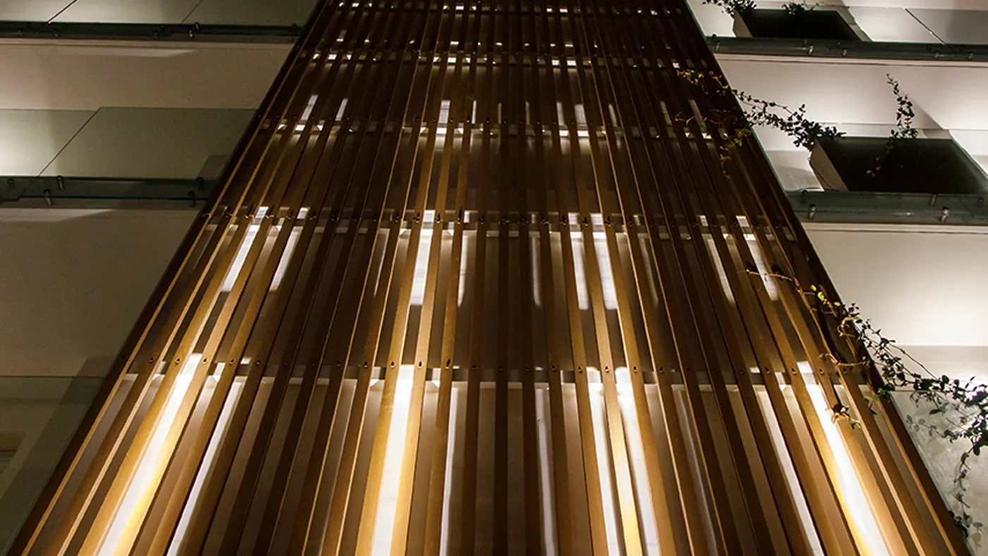 A dark timber facade for the Edil Pepe commercial, original music by Santiago Bianchi