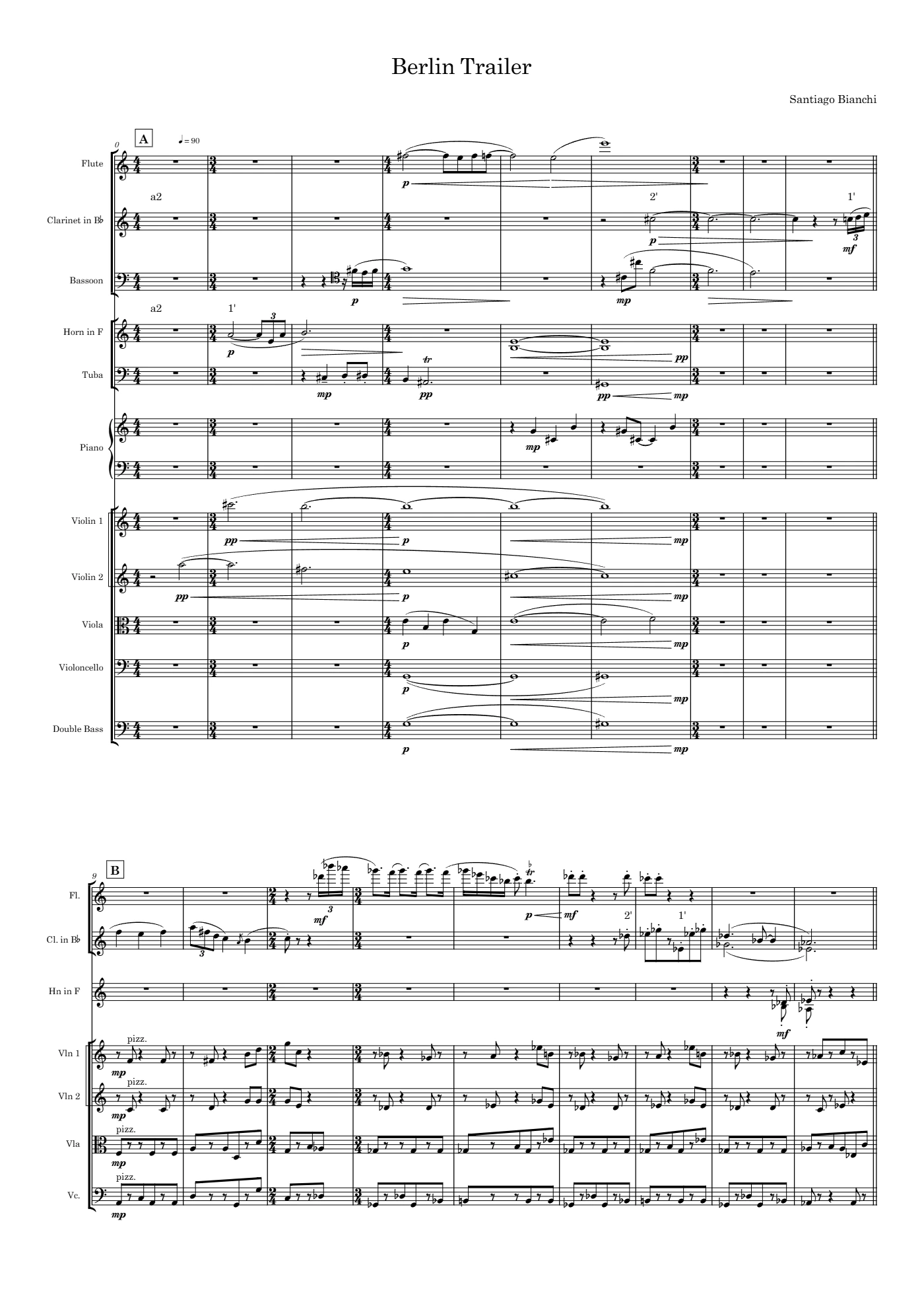 Score of Berlin by Santiago Bianchi, page 1 of 4