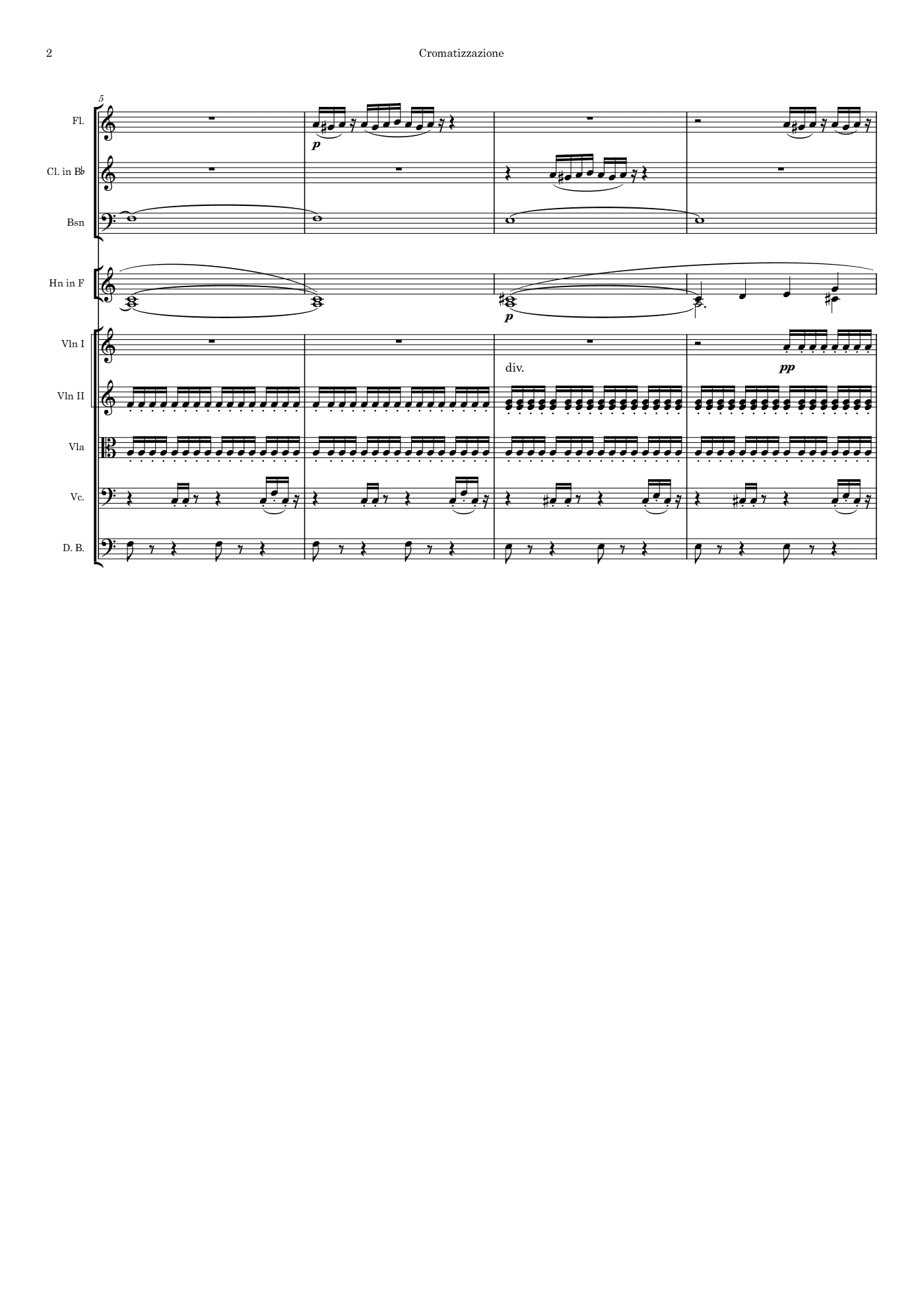 Score of Chromaticism by Santiago Bianchi, page 2 of 16