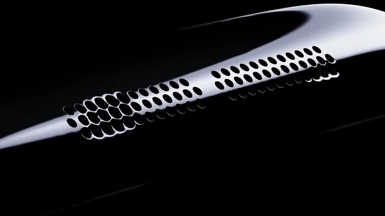 The polished bracelet of a luxury watch, the commercial demo with the orchestral music alone by Santiago Bianchi
